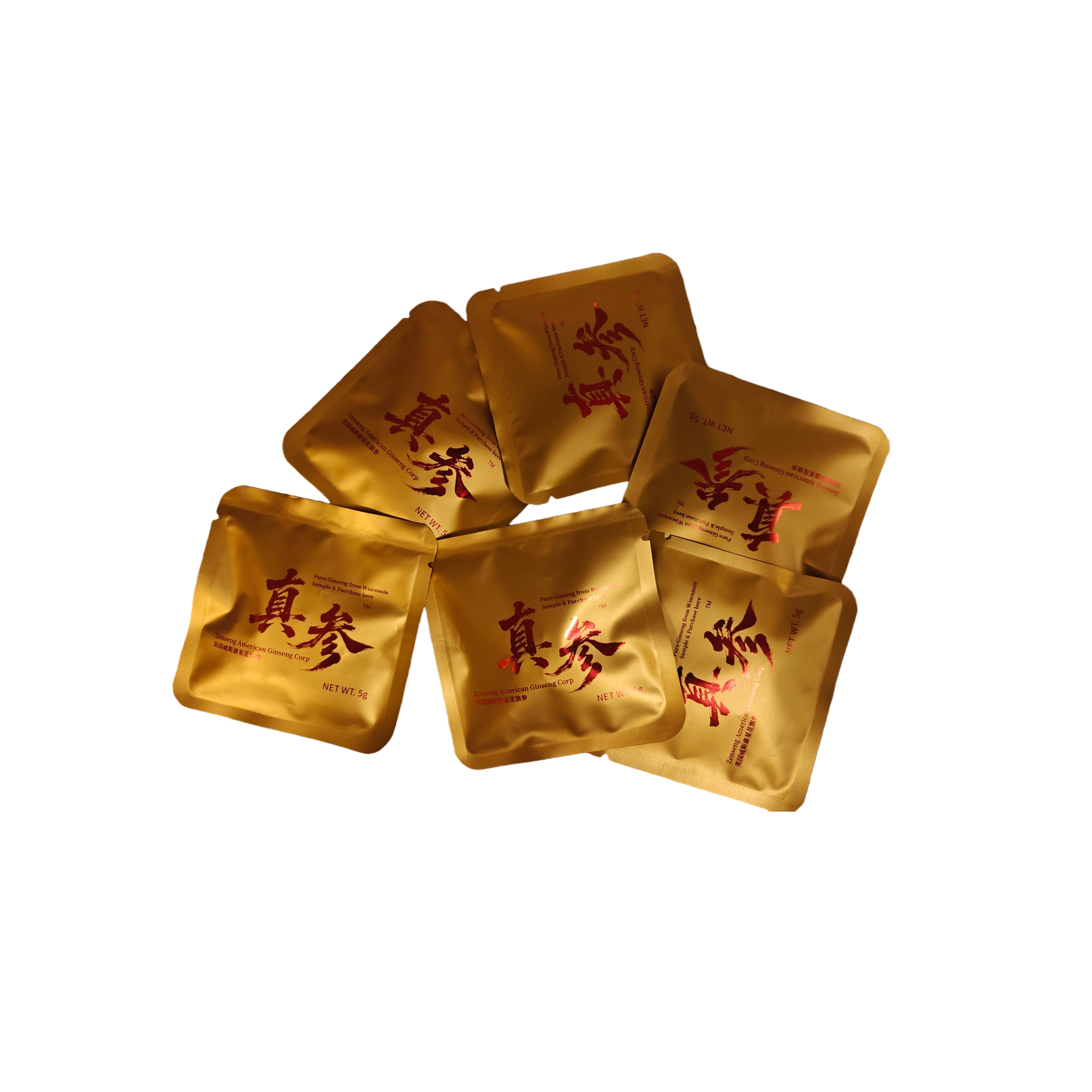ZENSENG 5-Year American Ginseng Slices — Portable Pack