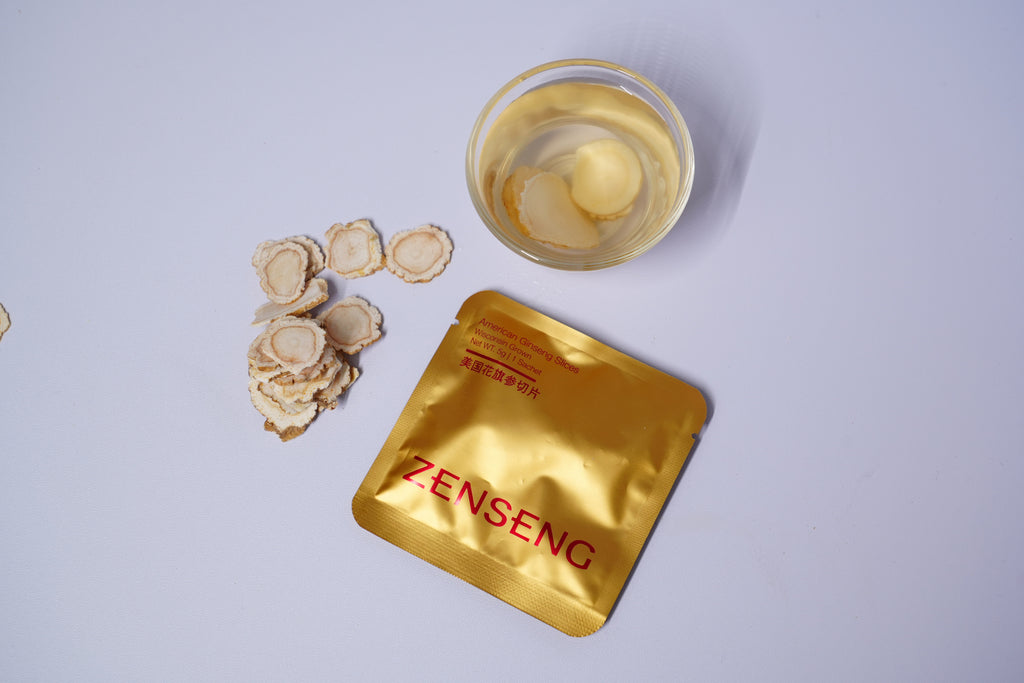 ZENSENG 5-Year American Ginseng Slices — Portable Pack
