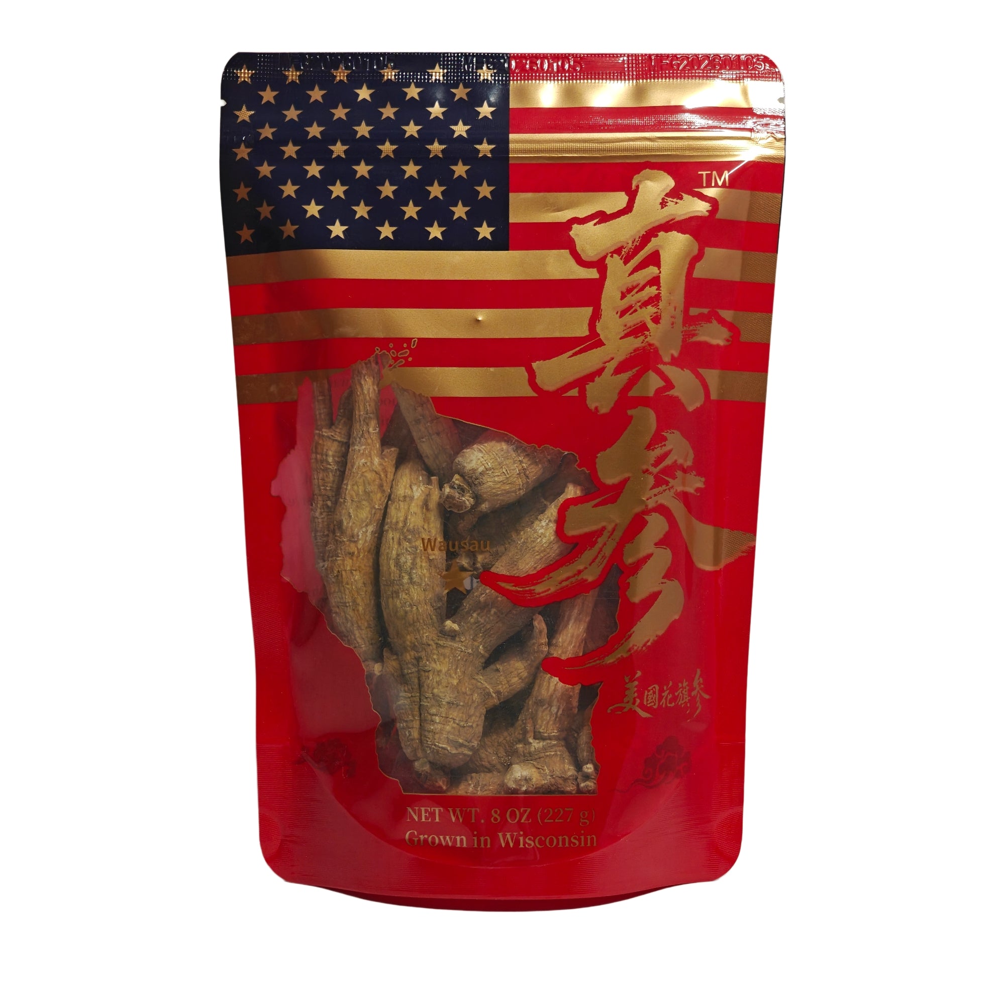 ZENSENG 5-Year American Ginseng Whole Roots — 8 oz