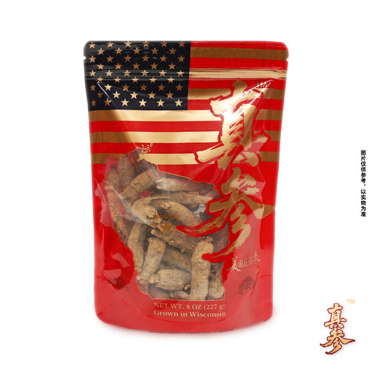 真参 · 三年原枝花旗参 8 oz