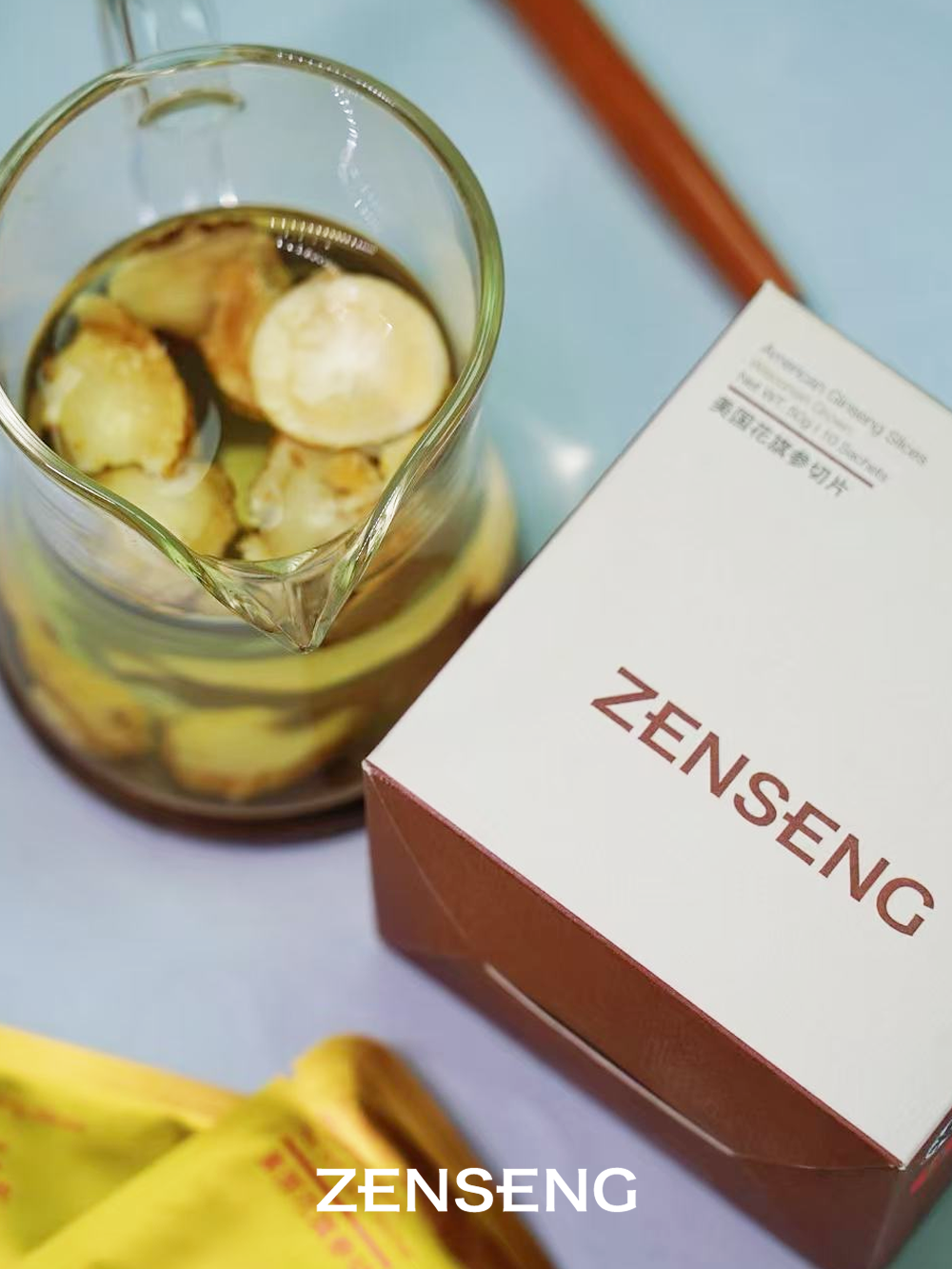 American Ginseng Slice - 10 count