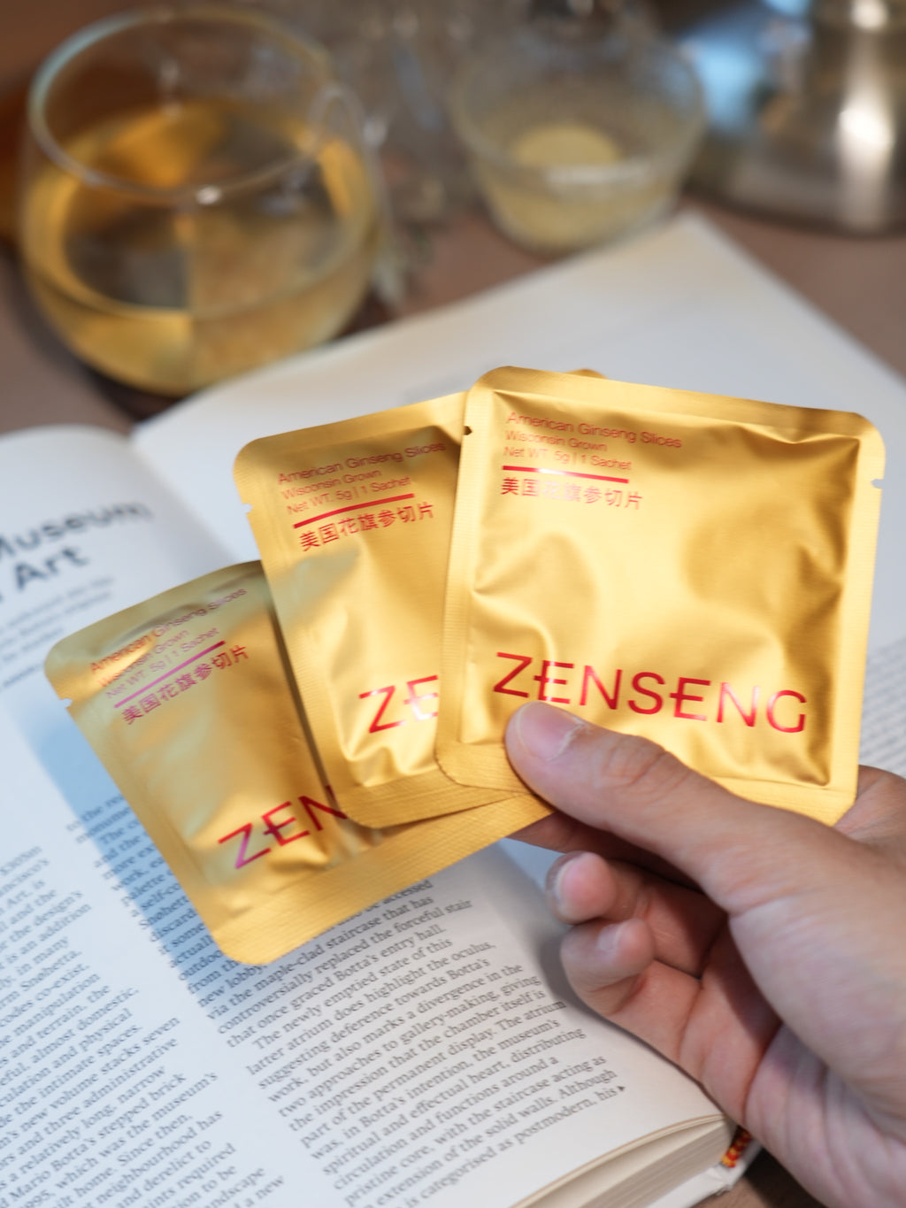 American Ginseng Slice - 10 count