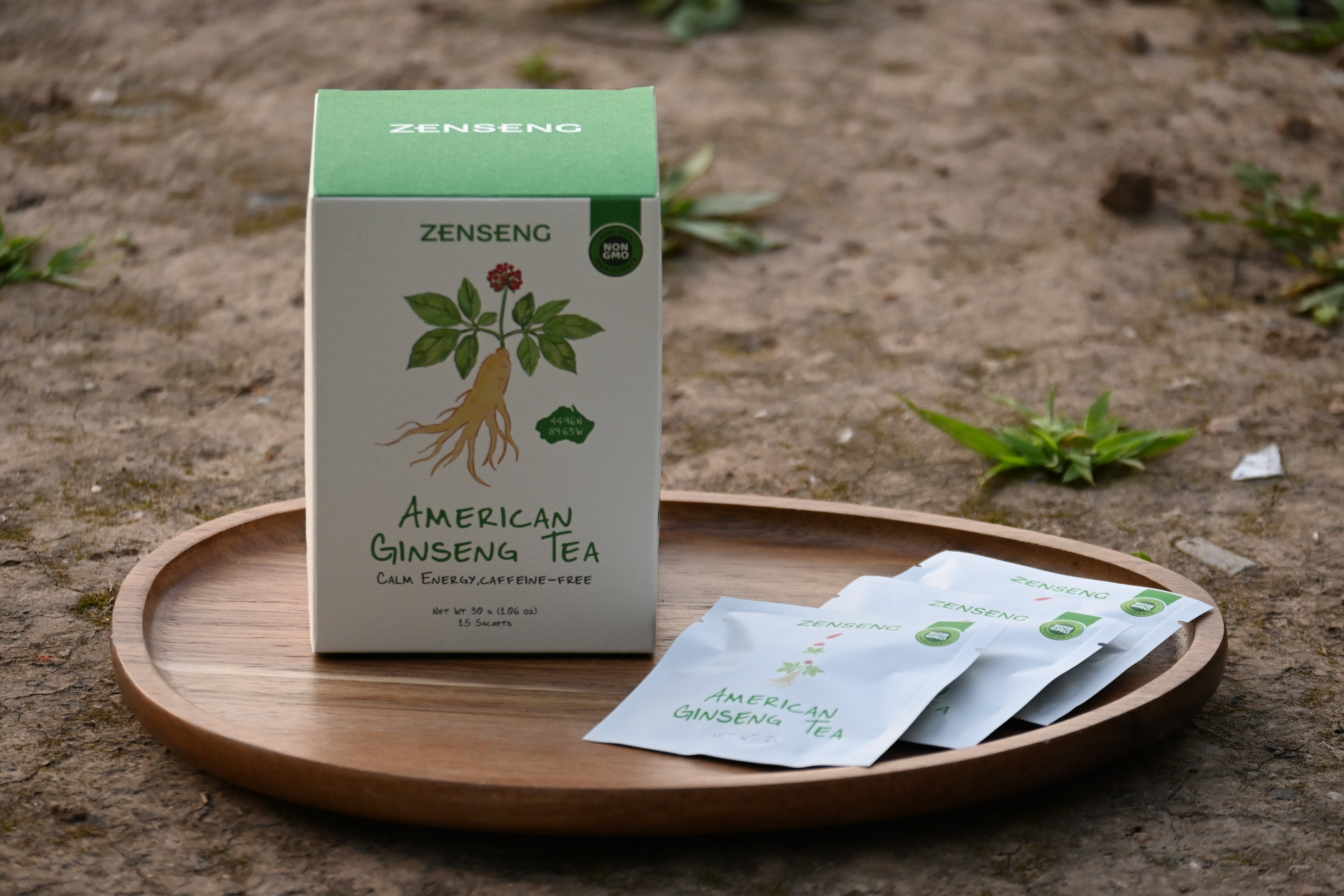 American Ginseng Tea Sachets - 15 counts