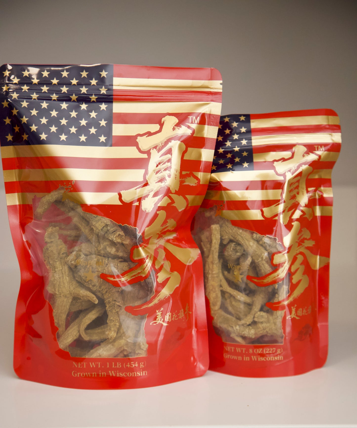 真参 · 三年原枝花旗参 16 oz