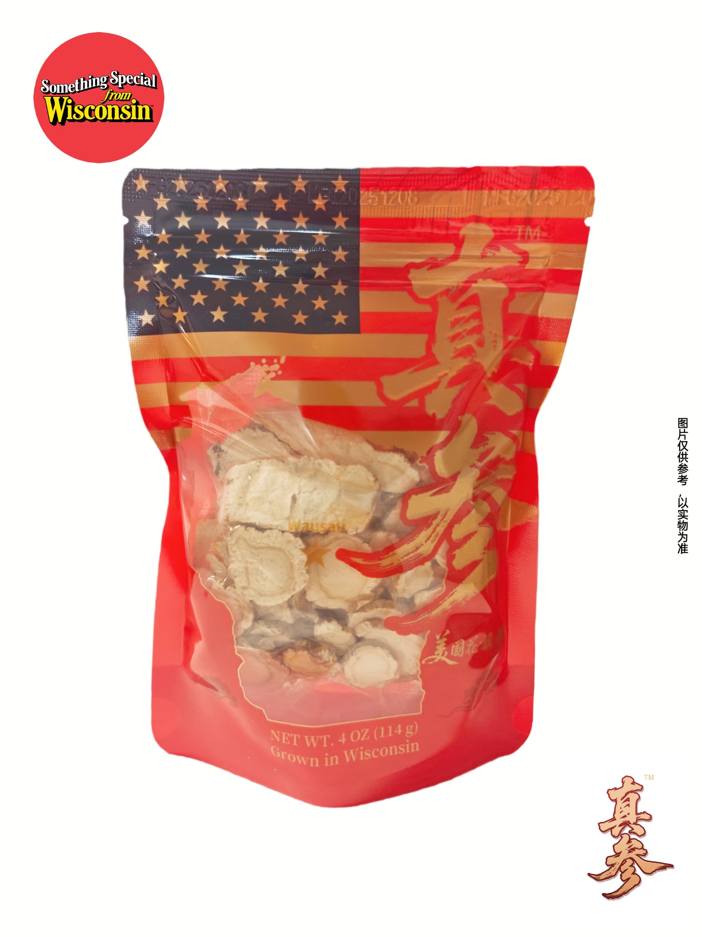 真参 · 臻选花旗参切片 4 oz