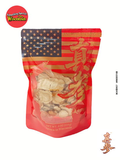 真参 · 臻选花旗参切片 4 oz