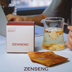 ZENSENG American Ginseng Bundle - Individually-Wrapped Slices & Tea Bags