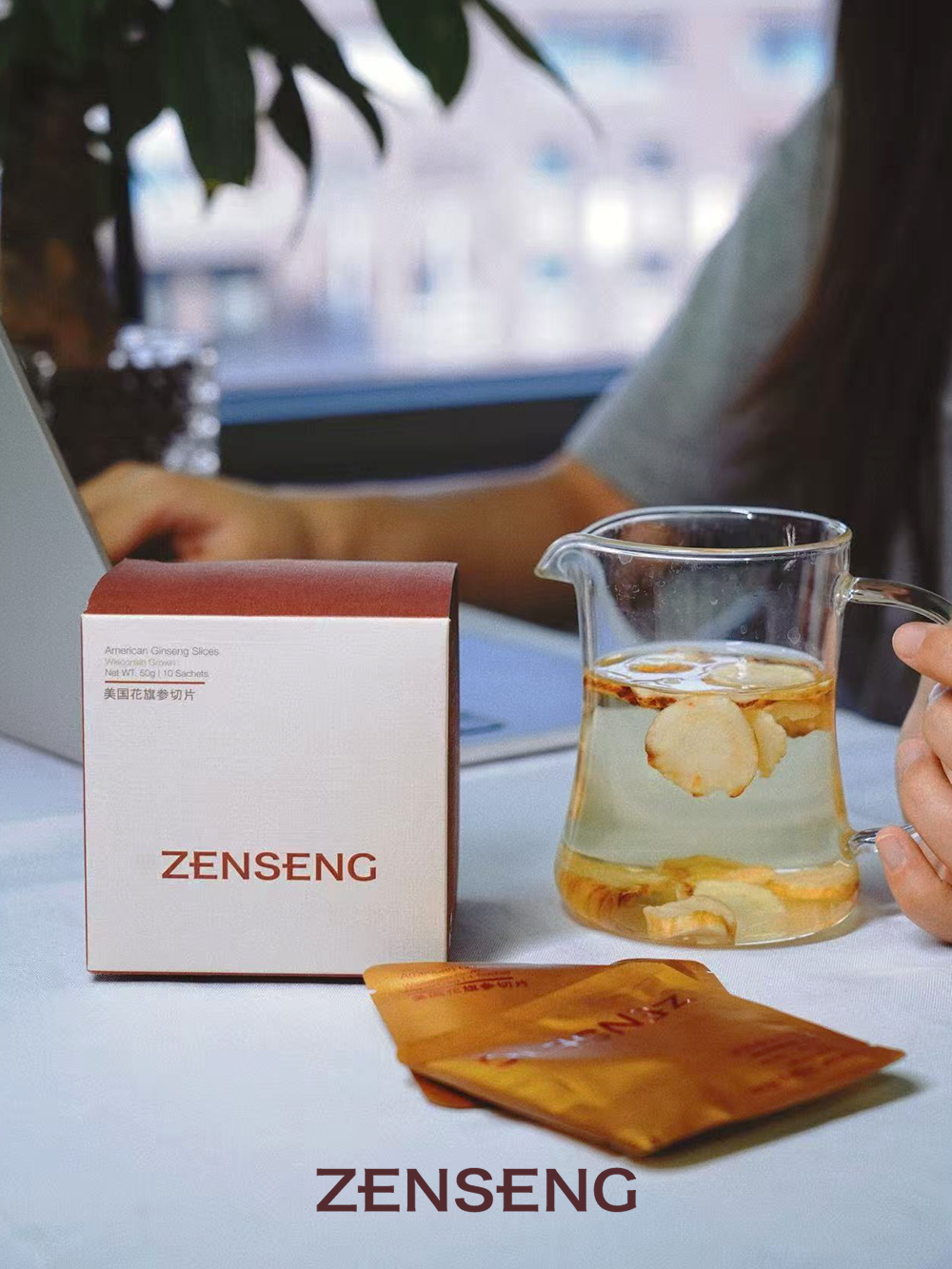 American Ginseng Slice - 10 count