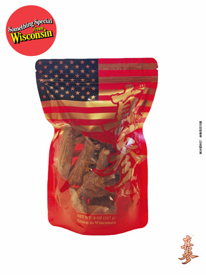 真参 · 经典双重组合｜三年 & 五年原枝花旗参（8oz + 8oz）