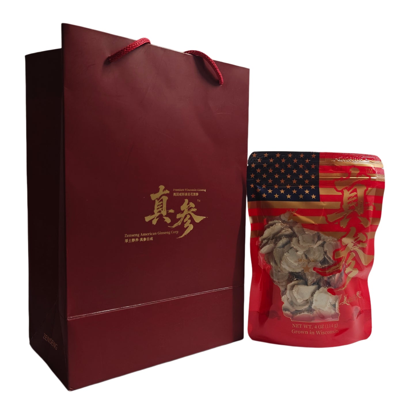 Premium American Ginseng Slices 4 oz