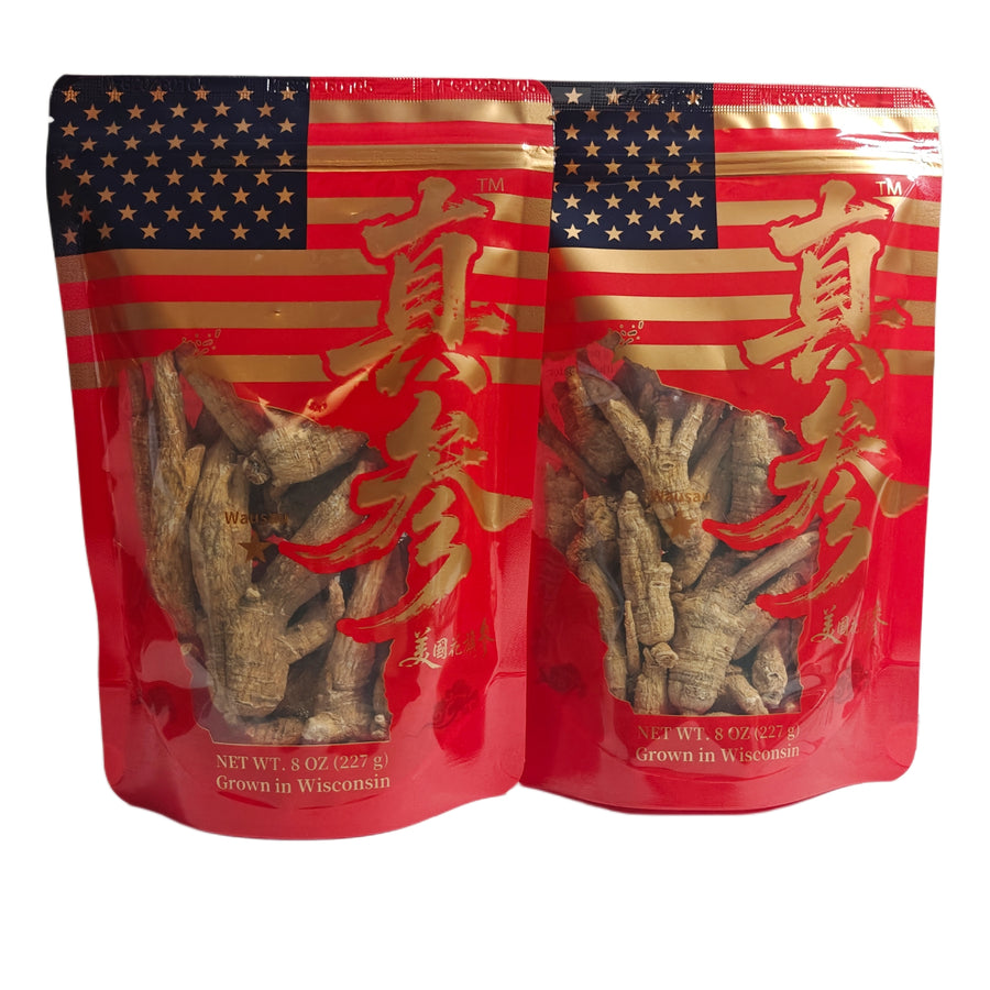 ZENSENG 3-Year & 5-Year American Ginseng Roots Bundle — 16 oz