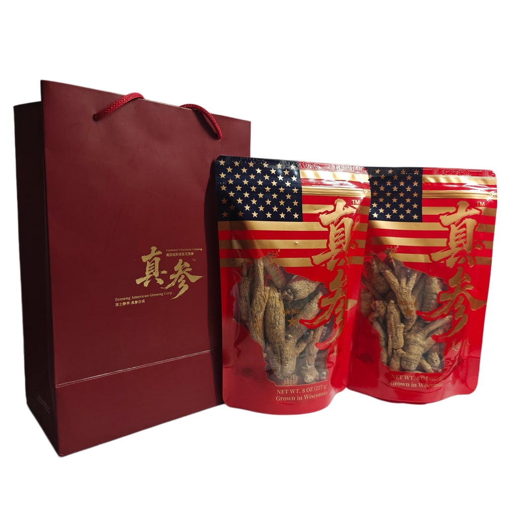 Classic Double Combination | 3-Year & 5-Year American Ginseng (8oz + 8oz)